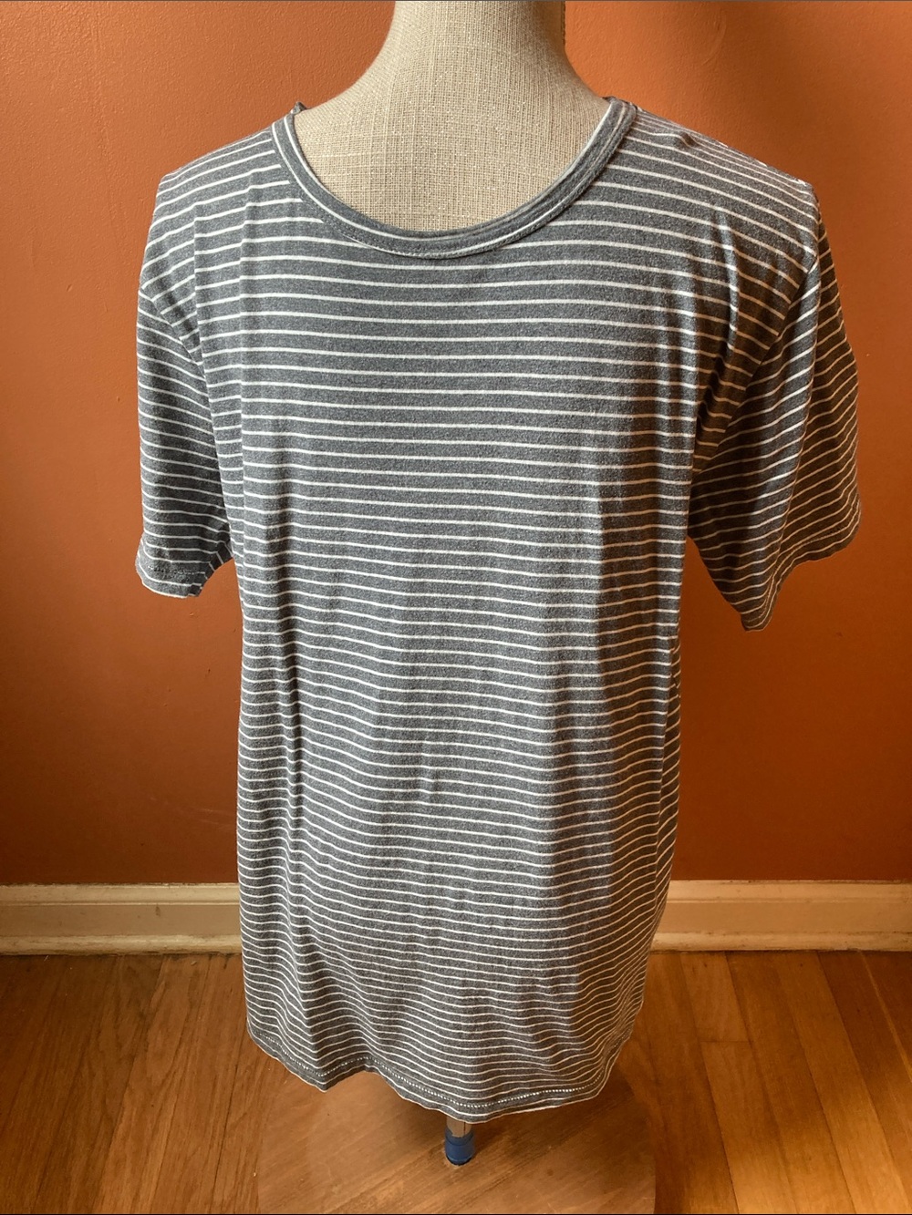 Barney Cools Striped Gray Top